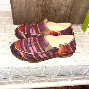 Tony Lama slip on shoes